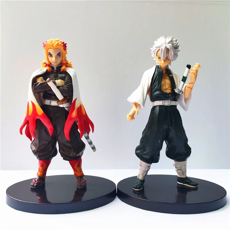 Demon Slayer Anime Gang Yiyong Kochou Shinobu Purgatory Apricot Shoulang Action Figures Model Room Ornaments Christmas Gift Toy | Игрушки и