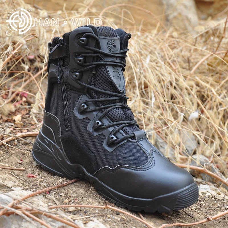 Армейские армейские ботинки мужские зимние кожаные повседневные