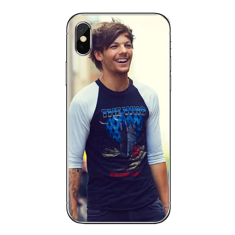 ONE DIRECTION 1D Луи Томлинсон для Xiaomi Mi3 samsung A10 A30 A40 A50 A60 A70 Galaxy S2 Note 2 большое ядро Prime