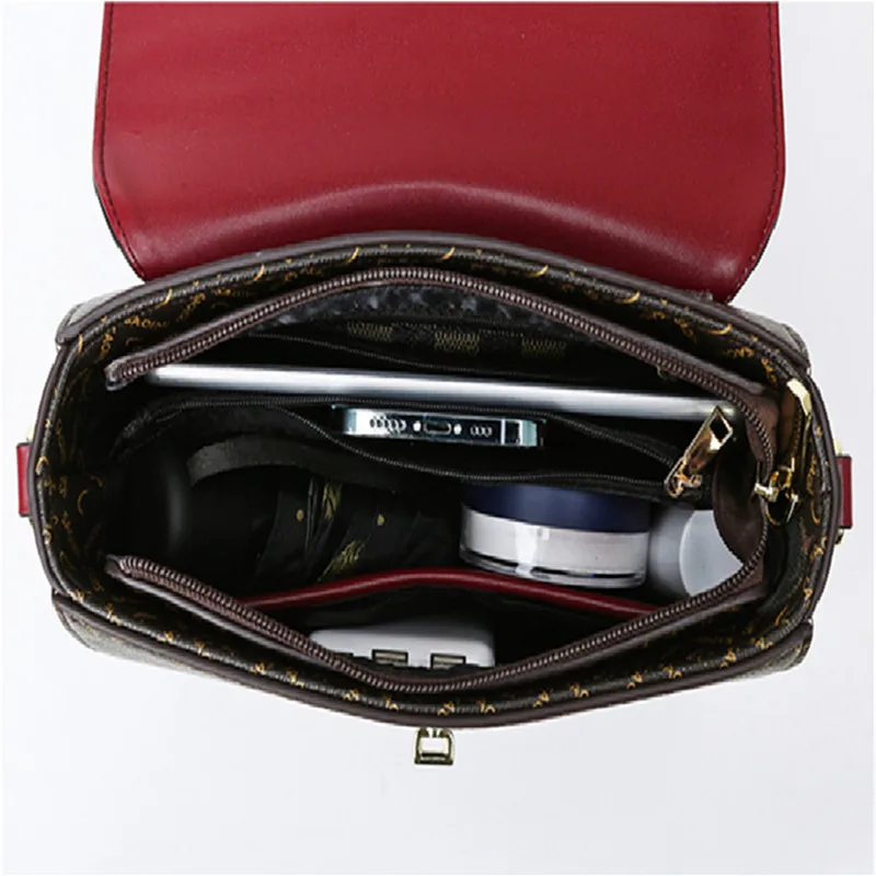 

Famous Luxury Brand 2021 New Fashion Printing Large-capacity Flap Handbag Ladies High-quality All-match Crossbody Shoulder Bag