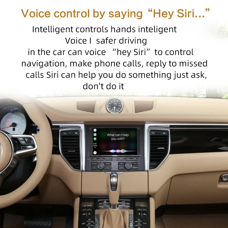 2022 PCM3.0 3 1 Для Porsche 911 997 Panamera Bosxter беспроводной модуль Apple Carplay Android Авто Mirrorlink