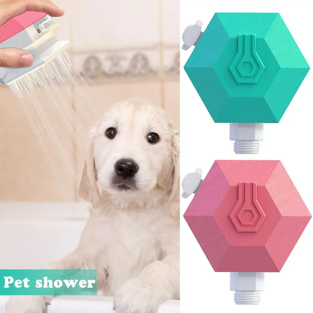 

Pet Shower pet Bath Nozzle Pet Bath Comb Pet Massage Comb Pet Bath Aassage Dual-use Pet Supplies