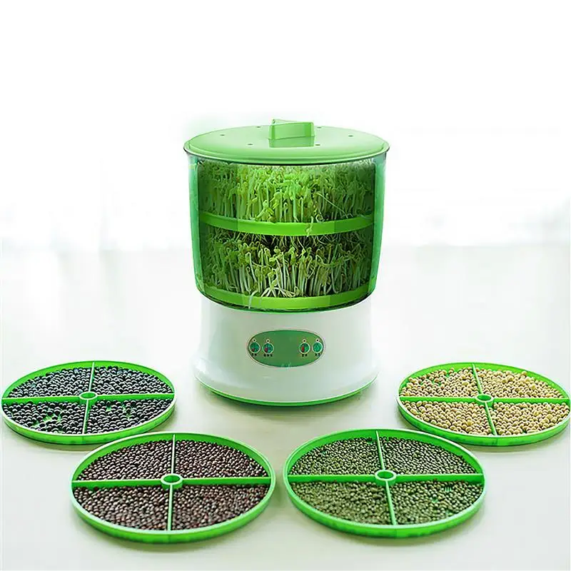 DIY фасоли автоматический проращиватель машина устройство для выращивания