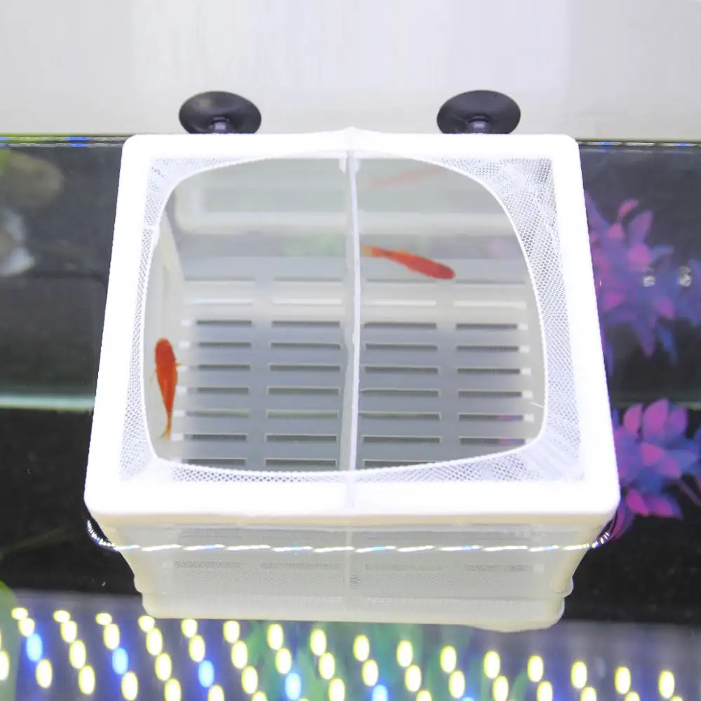 SENZEAL Fish Tank аквариум разведение рыбы младенца Марля ловушка коробка изоляции