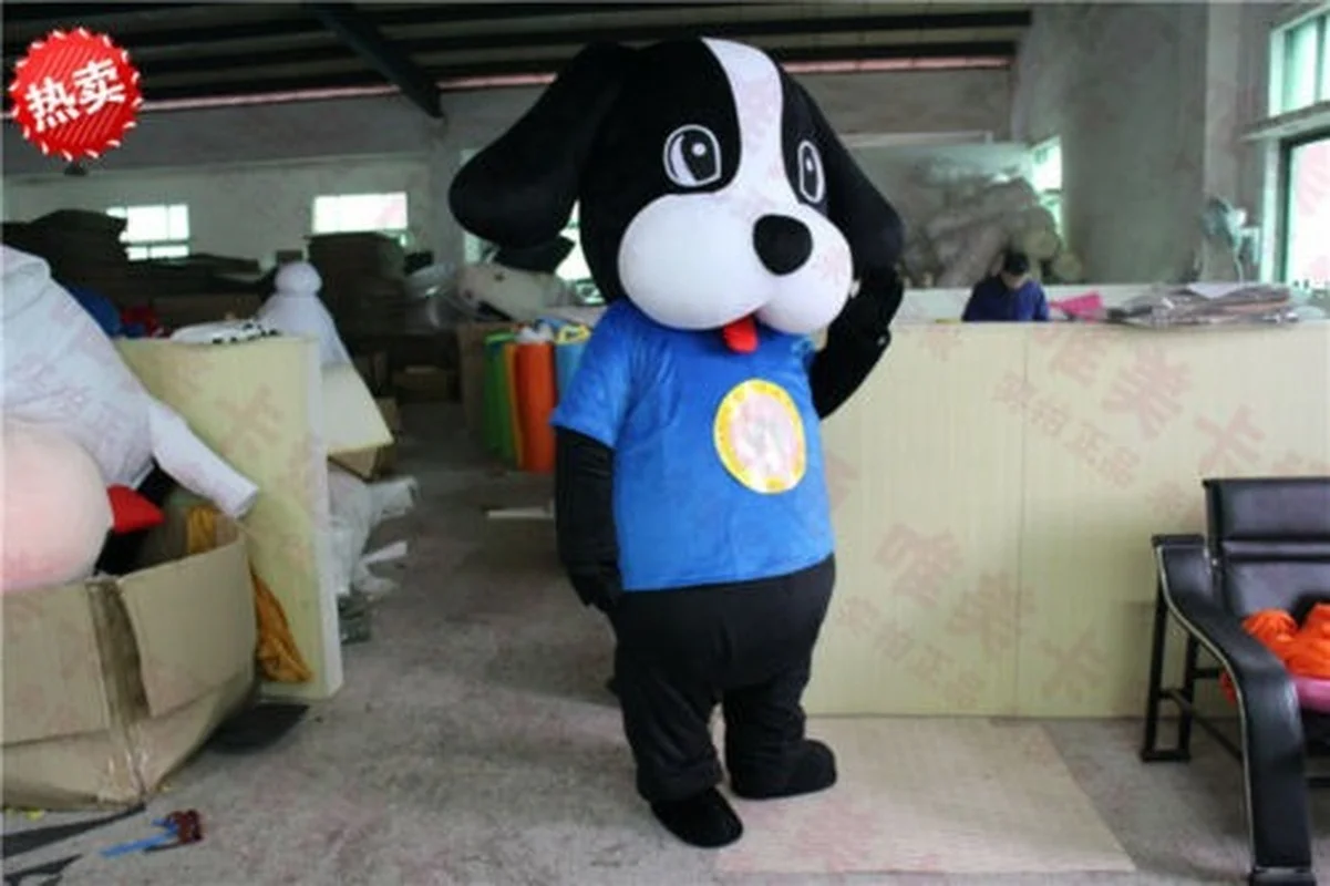 

Cartoon Dog Mascot Costume Animal Party Show Unisex Parade Dress Outfits Cosplay