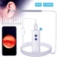 wifi otoscope 3 9mm hd 1080p ear cleaning endoscope inspection camera wireless ear wax removal tool for iphoneandroidpctablet
