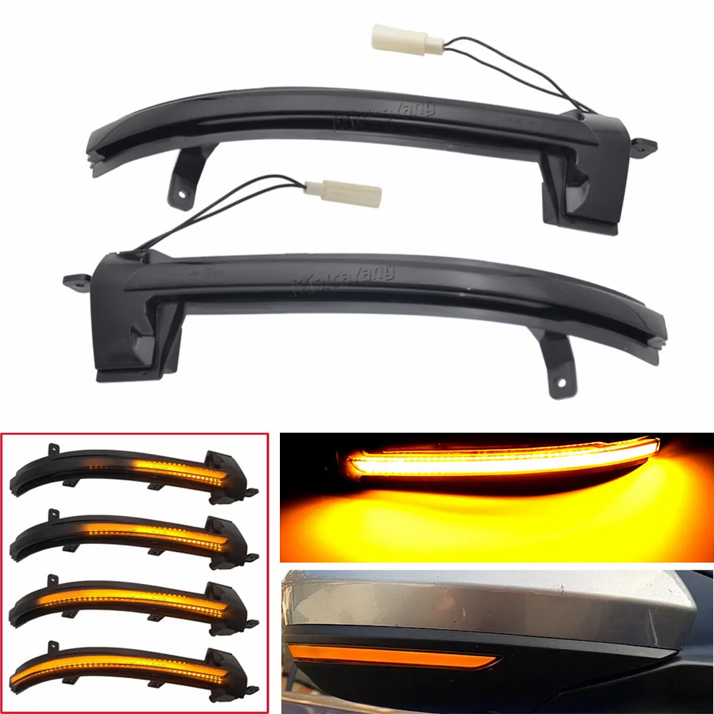 

LED Dynamic Turn Signal Light For VW Volkswagen Touareg II MK2 7P 2010 2011 2012 - 2018 Sequential Side Mirror Indicator