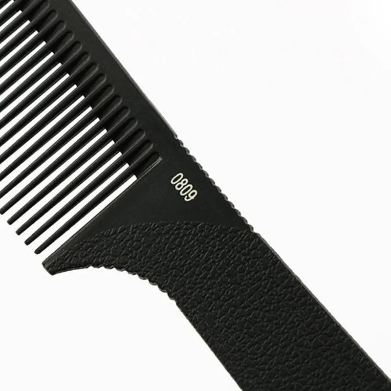 1 шт. Профессиональные волос жесткого углеродного кончик хвоста гребень