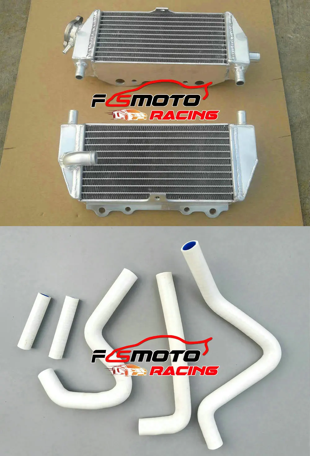 Aluminum Radiator+Silicone hose For Kawasaki KX125 KX250 KX 250/125 1994 - 2005 2004 2002 2000 2001 1999 1998 1997 1996 1995 | Автомобили