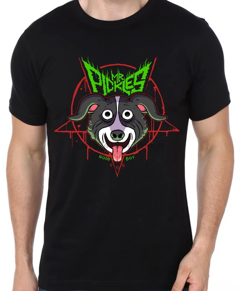 Модная футболка с круглым вырезом и короткими рукавами Mr Pickles|Мужские футболки| |