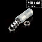 Шариковый подшипник 608ZZRSMR148ZZRSс глубоким желобом, моторный, с двойным экраном 608-ZZ , 8 мм x 22 мм x 7 мм, подшипник из хромированной стали 2040