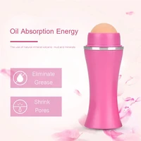 1pc cheek oil control beauty makeup removing rolling stick ball shrink pores face t zone oil face oil absorbing roller