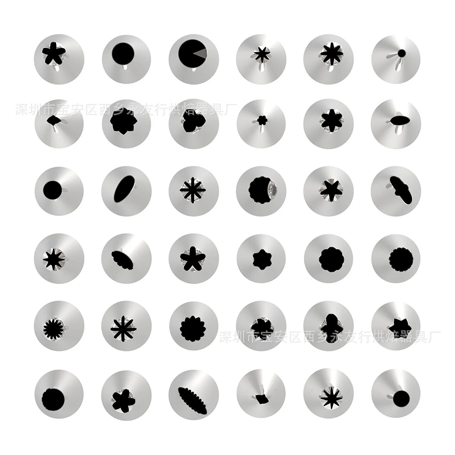 83 шт./набор насадки для украшения торта|Наборы кондитерских насадок| |