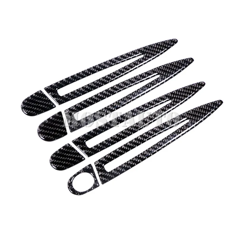 Накладка на дверную ручку автомобиля из углеродного волокна для BMW X1 E84 2010 2015 8 шт.