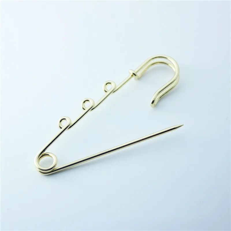 Булавки для брошей с 3 отверстиями 10 шт.|Ювелирная фурнитура и компоненты| |