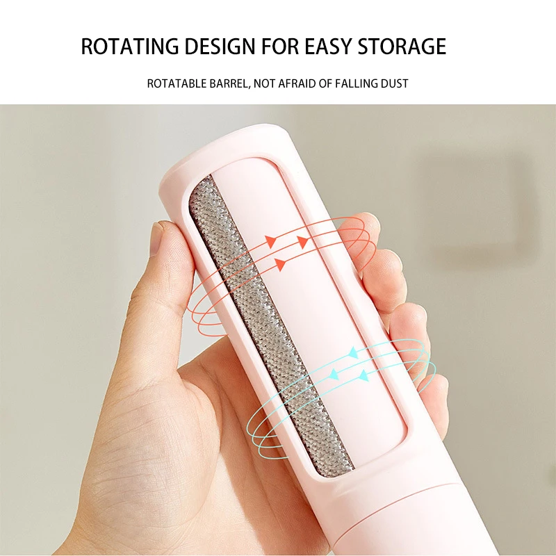 Портативные щетки для самоочистки волос многоразовая статическая щетка удаления пыли в одежде чистки