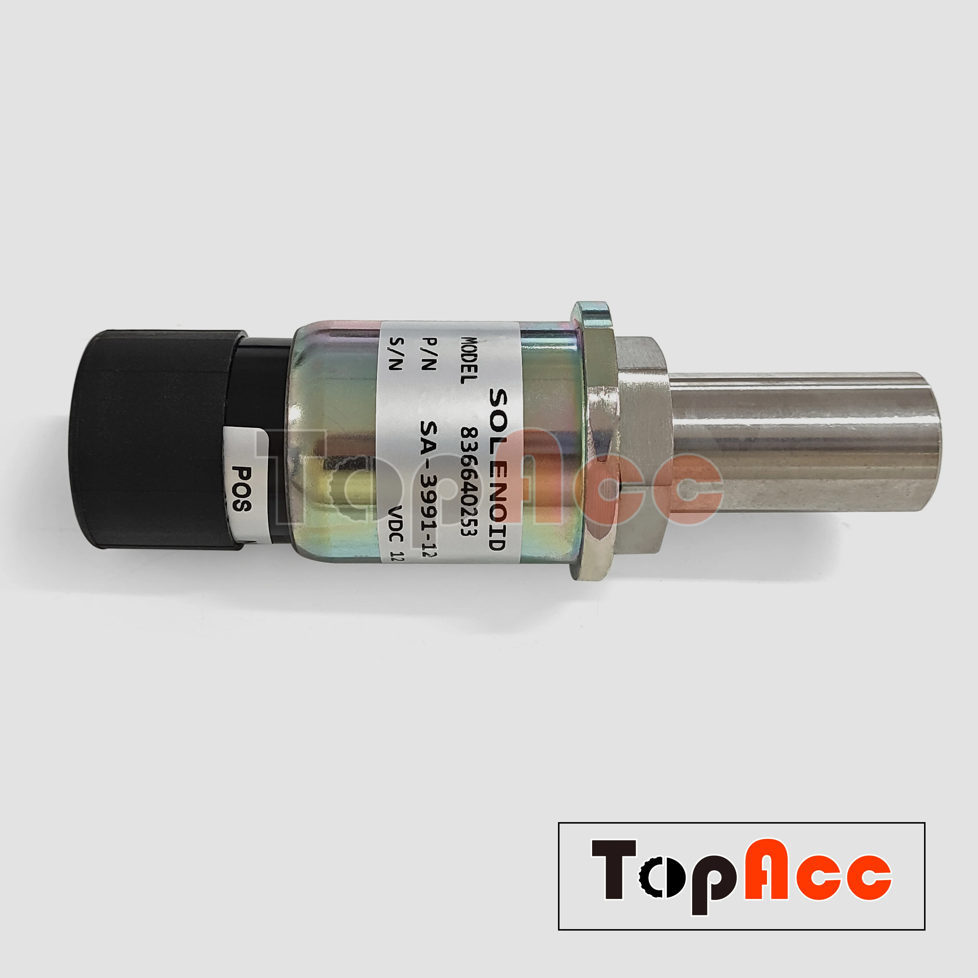 12V Fuel Shutoff Stop Solenoid 836640253 SA-3991-12 For MF7250 MF7252 Tractor Engine Valve 1751-12B7XU1S2A | Автомобили и