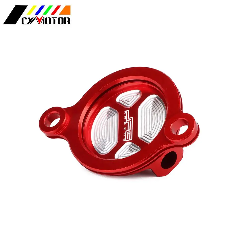 

2017-2021 мотоциклетный красный CNC Алюминиевый Масляный Фильтр Крышка для Honda CRF 450R 450RX CRF450R 450 R CRF450RX RX 2017-2019 2020 2021