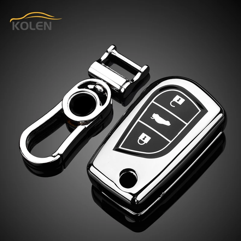 Чехол для автомобильного пульта дистанционного управления из ТПУ оболочка Toyota