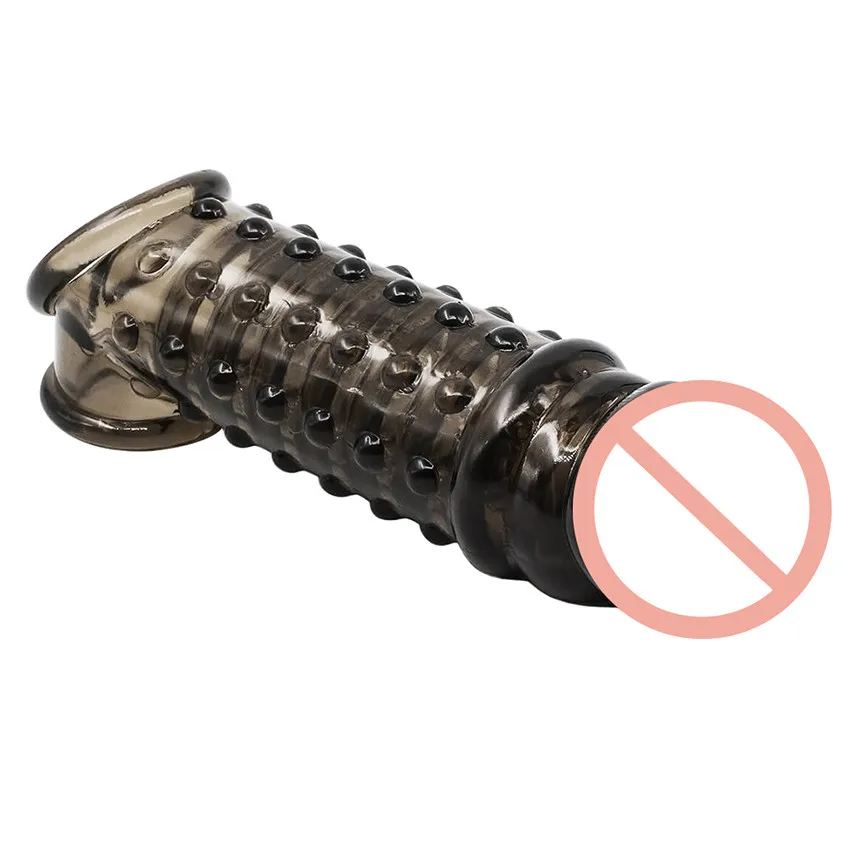 Фаллоимитатор многоразовый Искусственный Пенис Расширение рукава Усилитель