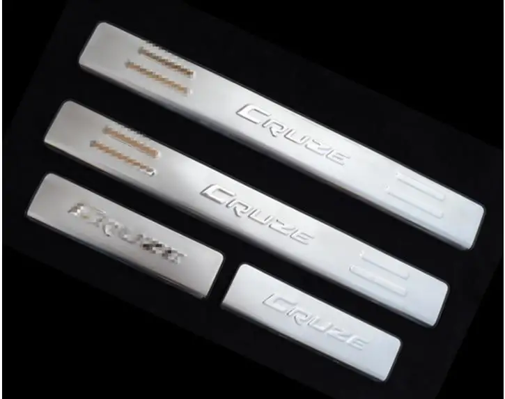 Накладка из нержавеющей стали/порог дверь порог педали протектор для Chevrolet Classic