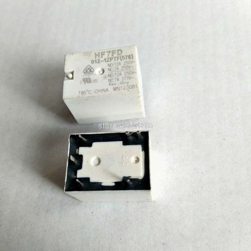 5 шт./лот реле HONGFA HF7FD-012-1ZPTF HF7FD 012-1ZPTF (576) 4123-1C-12V-6P-12A | Строительство и ремонт
