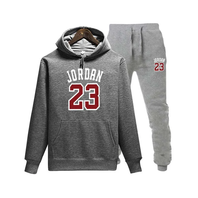 Новинка брендовая Новая мода JORDAN 23 Мужская спортивная одежда с принтом мужские толстовки пуловер хип-хоп мужской спортивный костюм толстовки Одежда - Цвет: 18