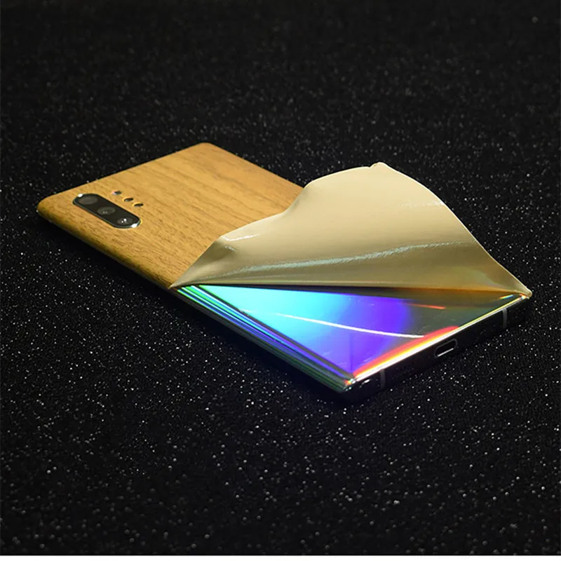 Защитная пленка для Samsung Galaxy Note 10/Note 10 Plus с текстурой древесины|Бамперы| |