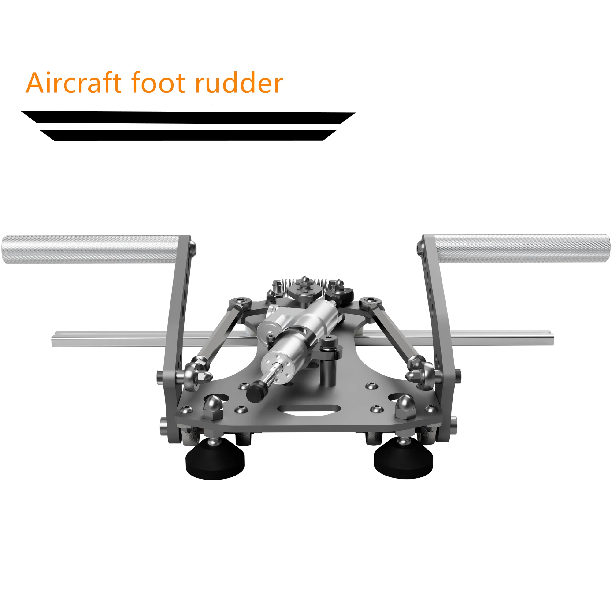 Симулятор полета оснащен самолетом ножным рулевым ротором вертолетом с