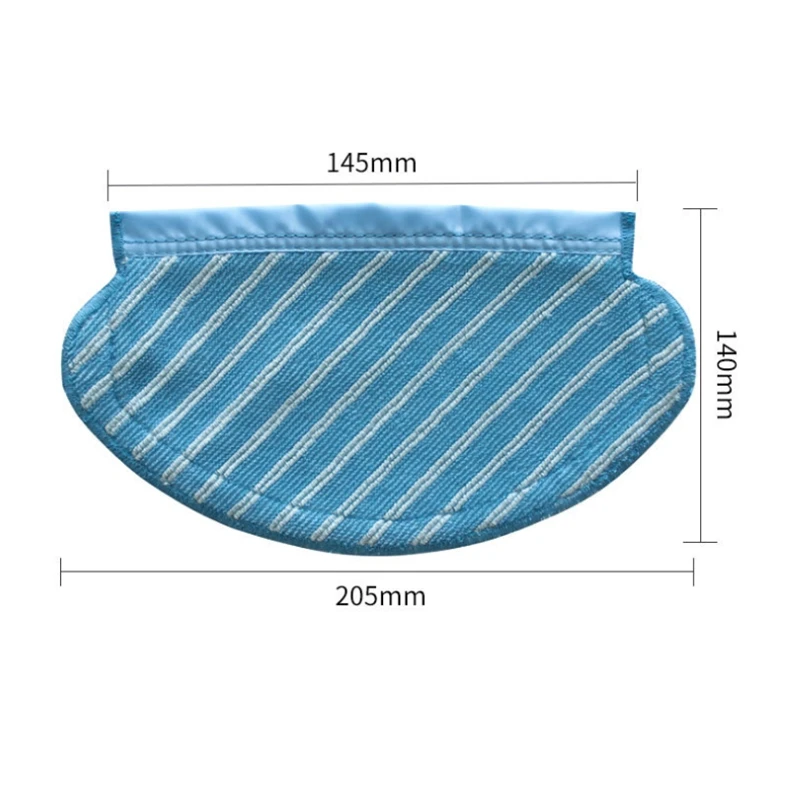 

Mop Cloths Cleaning Cloths for Ecovacs Deebot T8 Vacuum Cleaner Accessories Mop Floor Cleaning Replacement Cloth
