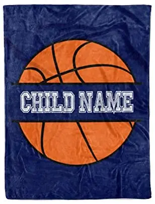 Prezzo Coperta Da Basket Personalizzata In Pile E Sherpa Per Bambini