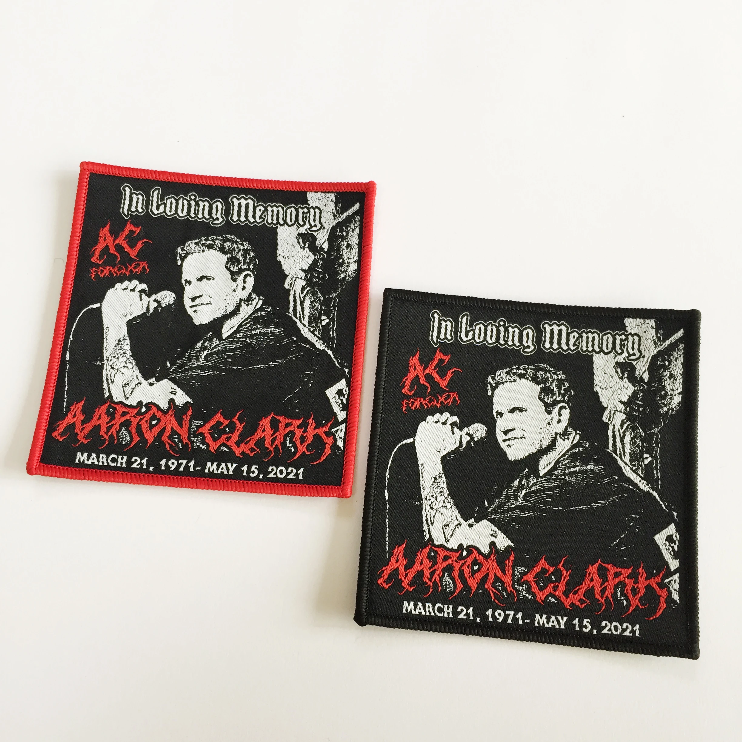 

Clothing Accessories Customized Logo Sewing Woven Patches For Clothing Badges