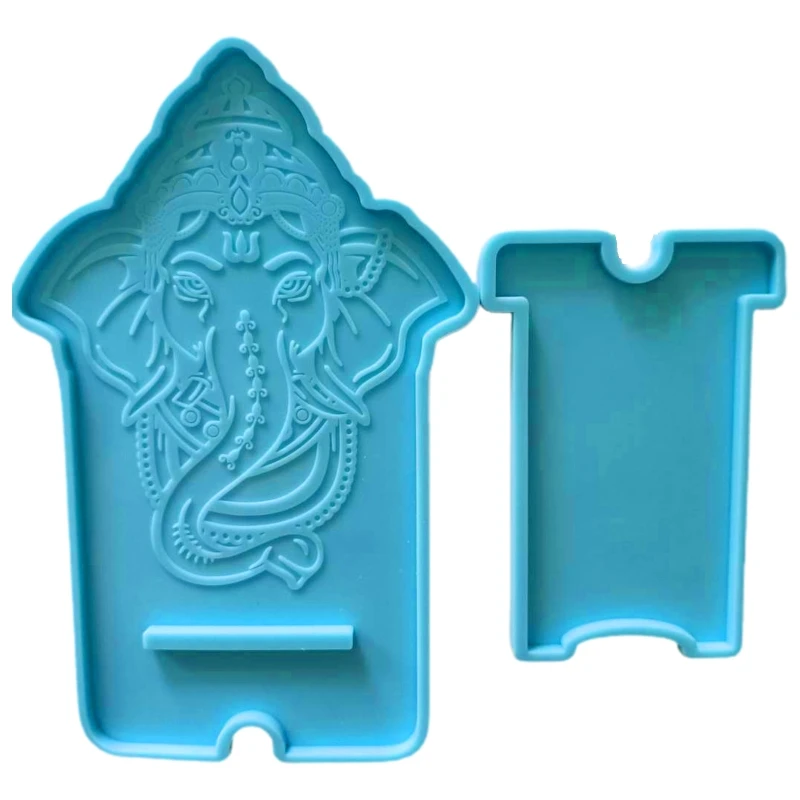 

1 Set DIY Mobile Phone Stand Epoxy Resin Mold Cellphone Holder Silicone Mould