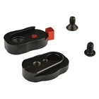 Алюминиевый мини-монитор с быстроразъемной пластиной и винтом 14 дюйма для ЖК-монитора, волшебная рукоятка, светодиодсветильник вспышка, камера-Регистратор