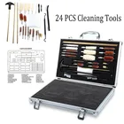 Универсальный Набор для чистки пистолета, ружья, набор металлических кистей, ручной пистолет, искусственный инструмент с масляными бутылками, полировальная ткань
