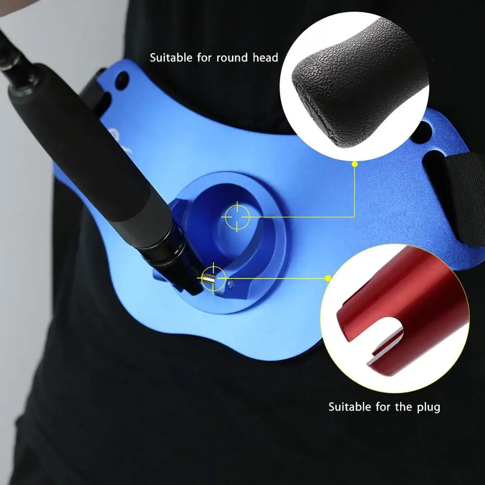 

SANLIKE Fishing Belt Aviation Aluminum Material With High Elastic EVA Thickness Of 2CM Fishing Tackle For Boat & Jigging Fishing