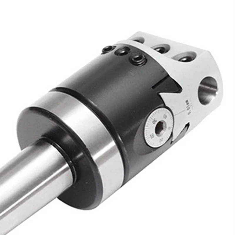

1 Set 50Mm Mt3-M12 Universal Usage Boring Head With Morse Taper Shank For Lathe Milling Tool