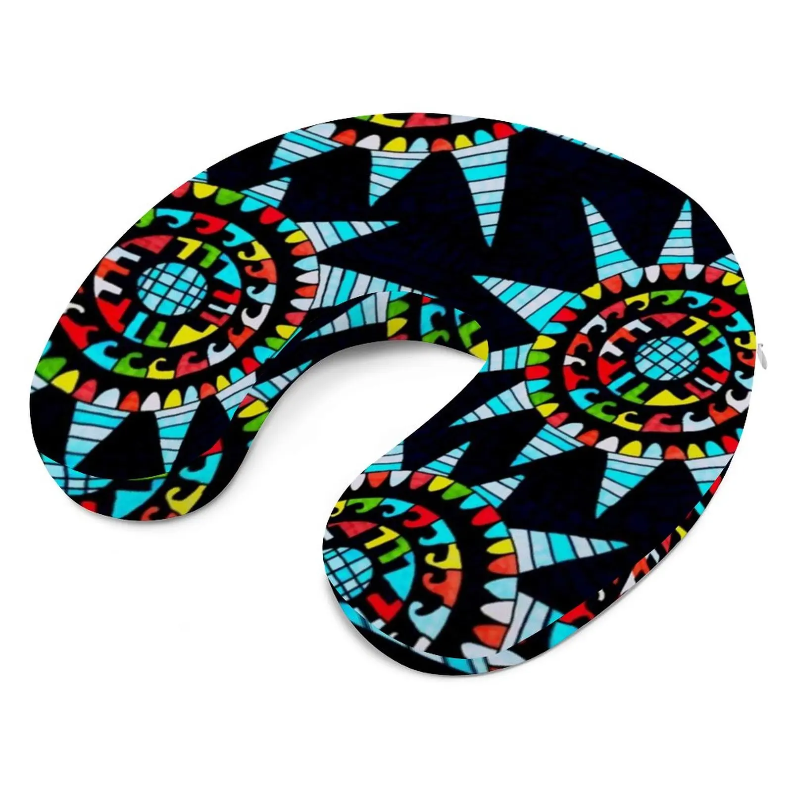 

Sun Neck Pillow Pain Relief Fashion Travel Pillow Home U Shaped Vintage Man Memory Foam Pillow