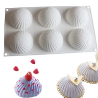 3d ball sphere silicone mold for cake pastry baking chocolate candy fondant bakeware round shape dessert mould diy decorating