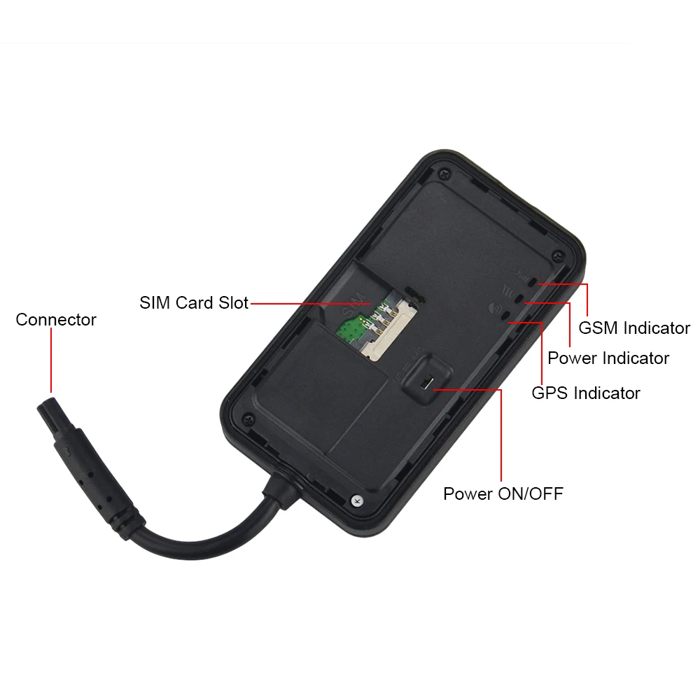 Автомобильный GPS-трекер Concox WeTrack2 ET200N GPS GSM GPRS отслеживание автомобиля с реле
