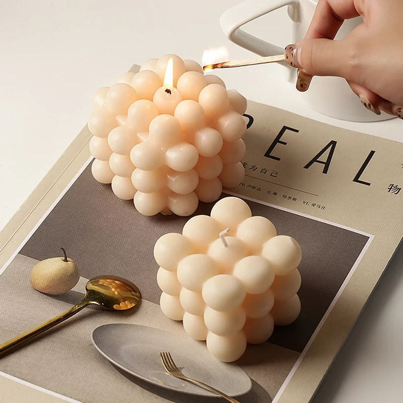 Скандинавские кубики StyleBubble в стиле INS ароматические свечи с соевым воском и