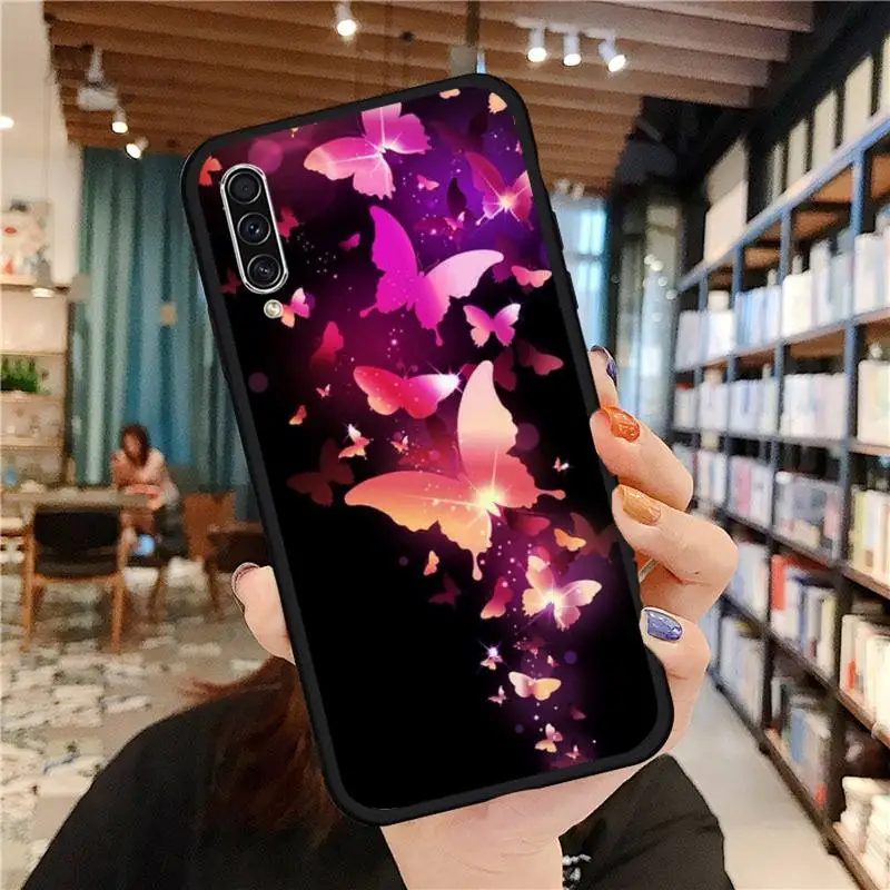 

lite butterfly pattern Phone Case For Samsung galaxy A S note 10 7 8 9 20 30 31 40 50 51 70 71 21 s ultra plus
