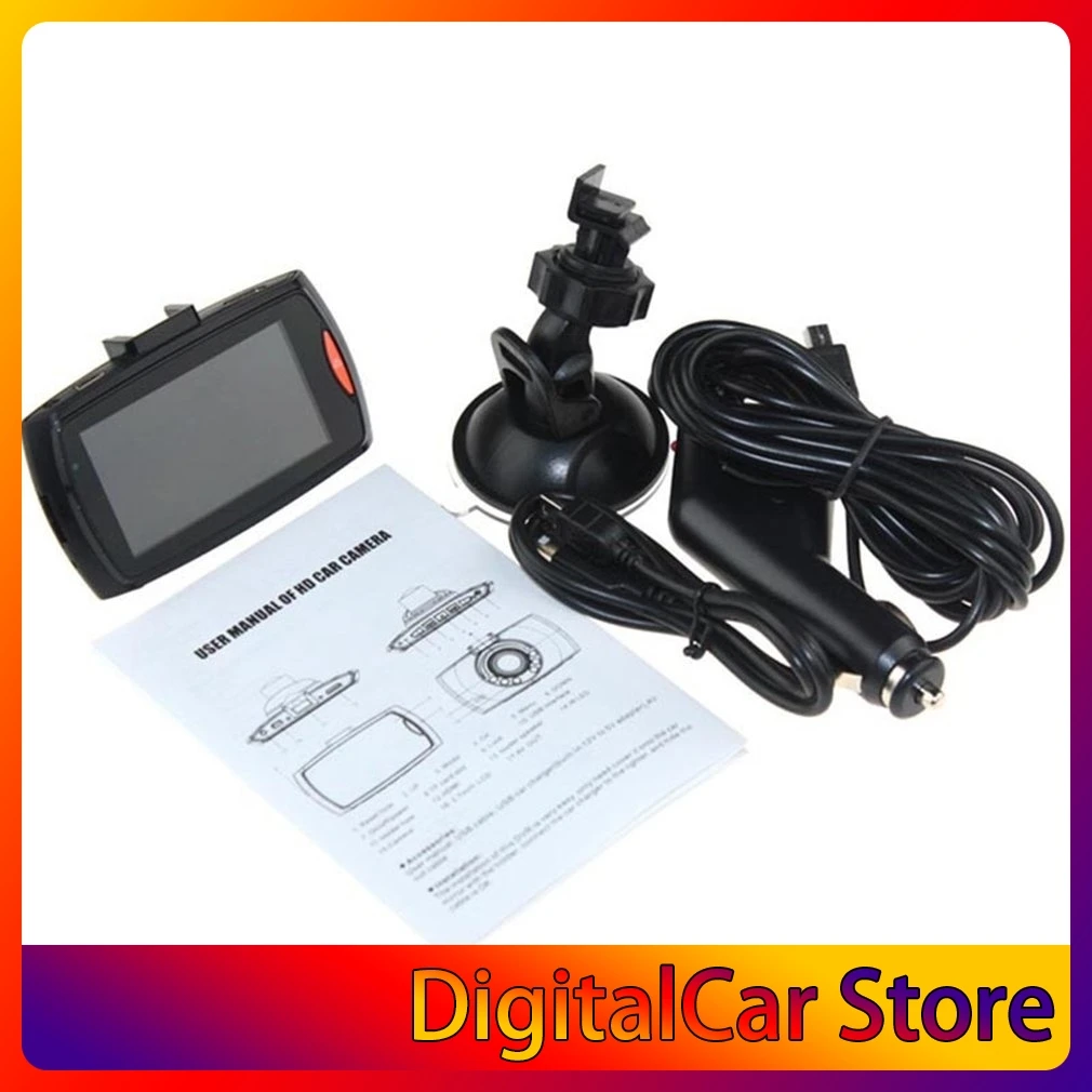 

CATUO Recorder Video Car Camera G30 2.4" Full Dash Cam 120 Degree Wide Angle Motion Detection Night Vision G-Sensor