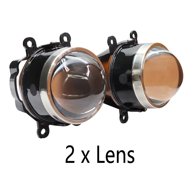 without bulbs BSSPHL автомобиль HID биксеноновый прожектор противотуманной фары объектив дальнего света модифицированный для Honda/Subaru/CITROEN/MAZDA/LINCOLN/FIAT/SUZUKI/ford - Цвет: without bulbs