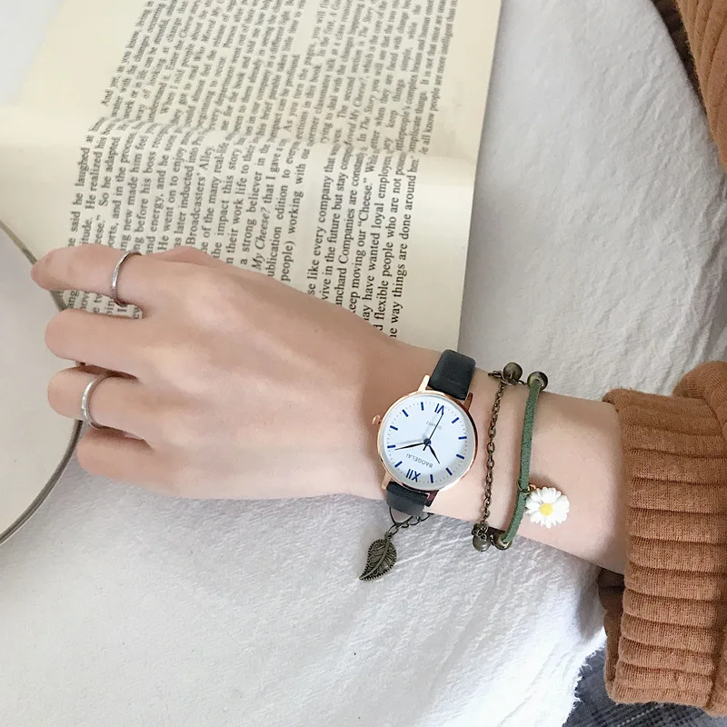 Классические женские кварцевые часы в стиле ретро 2020 простые ЖЕНСКИЕ НАРЯДНЫЕ