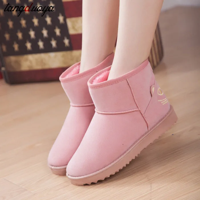 Зимняя женская обувь милые ботинки женские зимние ботильоны зимняя полусапожки