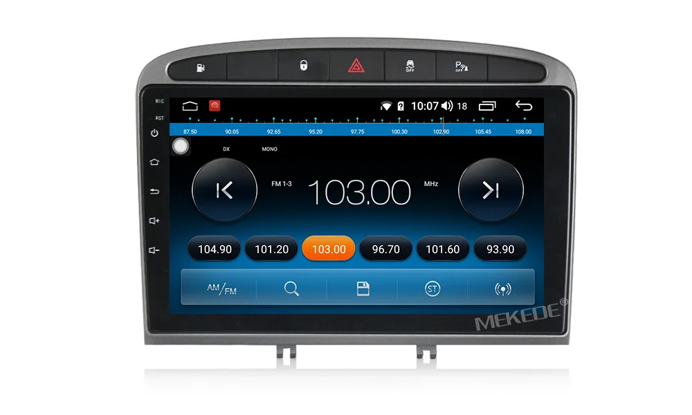 MEKEDE 9853 4G LTE Android 9 4 Гб 64 ГБ Автомобильный мультимедийный плеер для peugeot 408 для peugeot 308 308SW аудио Радио стерео головное устройство