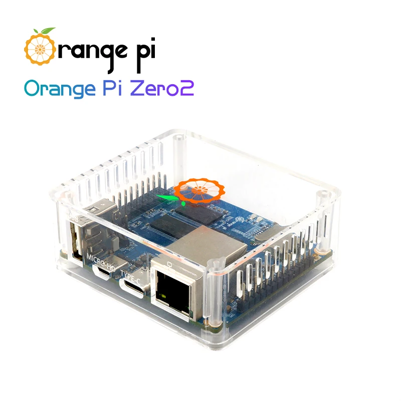 Прозрачный чехол Orange Pi Zero 2 Board ABS не может держать расширительную плату
