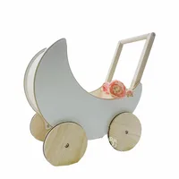 Children's photography props dolls baby carriage wooden toy car moon stroller studio newborn photography props