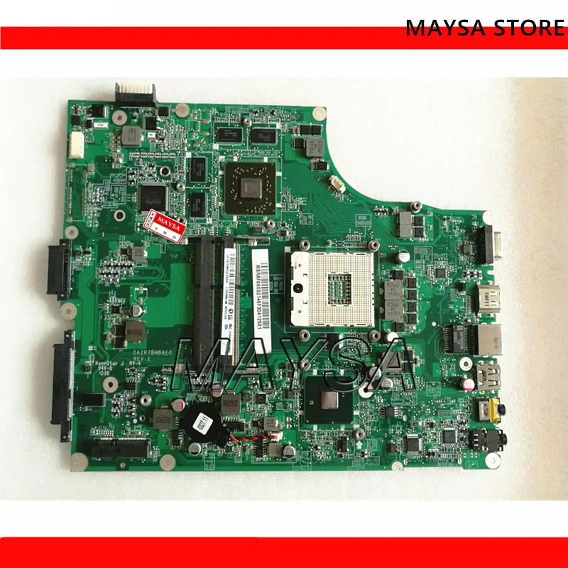 

MBRAF06002 для ноутбука Acer aspire 5820 5820T материнская плата DAZR7BMB8E0 HM55 DDR3 W/ HD 5650 GPU тестовая работа
